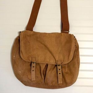 Club Monaco Brown Messenger Bag